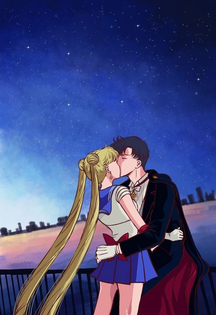 Ảnh Usagi Mamoru tình cảm