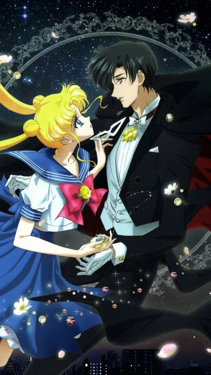 Ảnh Usagi và Mamoru cực tình cảm