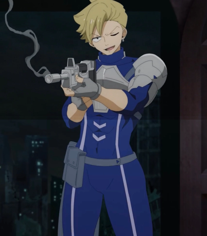 Ảnh Weisz Steiner cầm súng