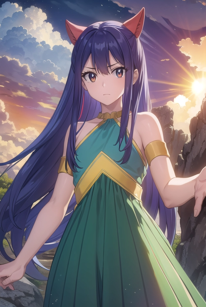 Ảnh Wendy Marvell anime đẹp
