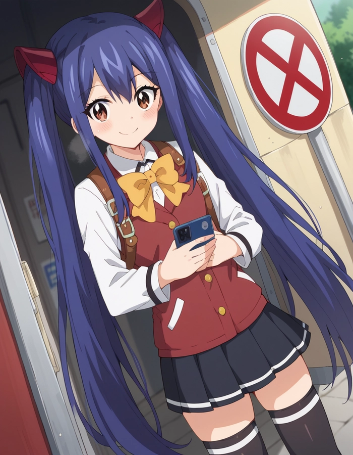 Ảnh Wendy Marvell vui vẻ