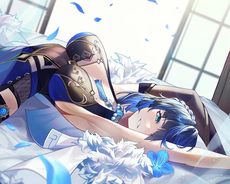 Ảnh Yelan cute đáng yêu