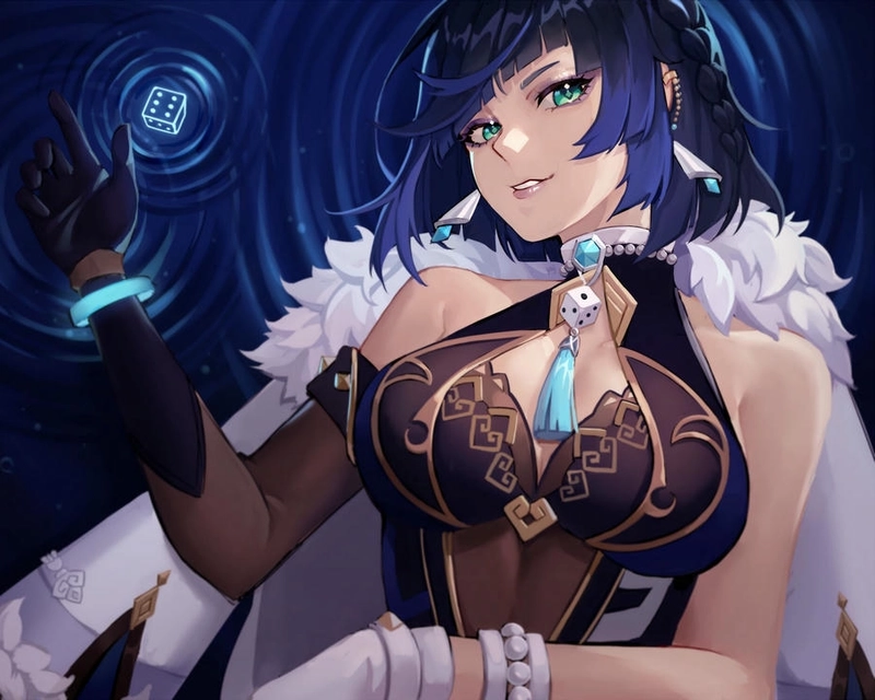 Ảnh Yelan đẹp ngọt ngào