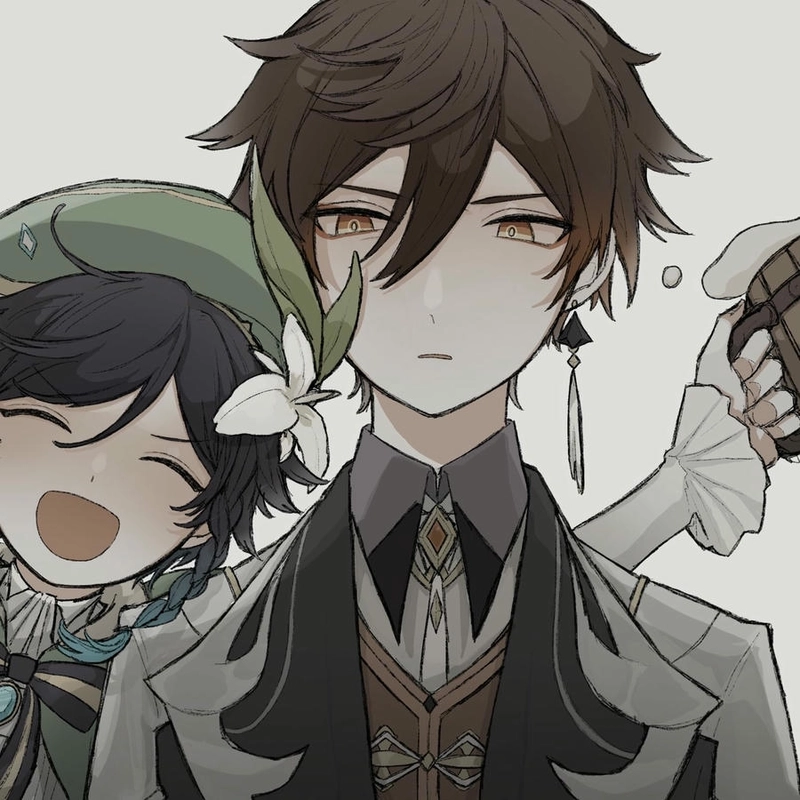 Ảnh Zhongli ngầu hết nấc