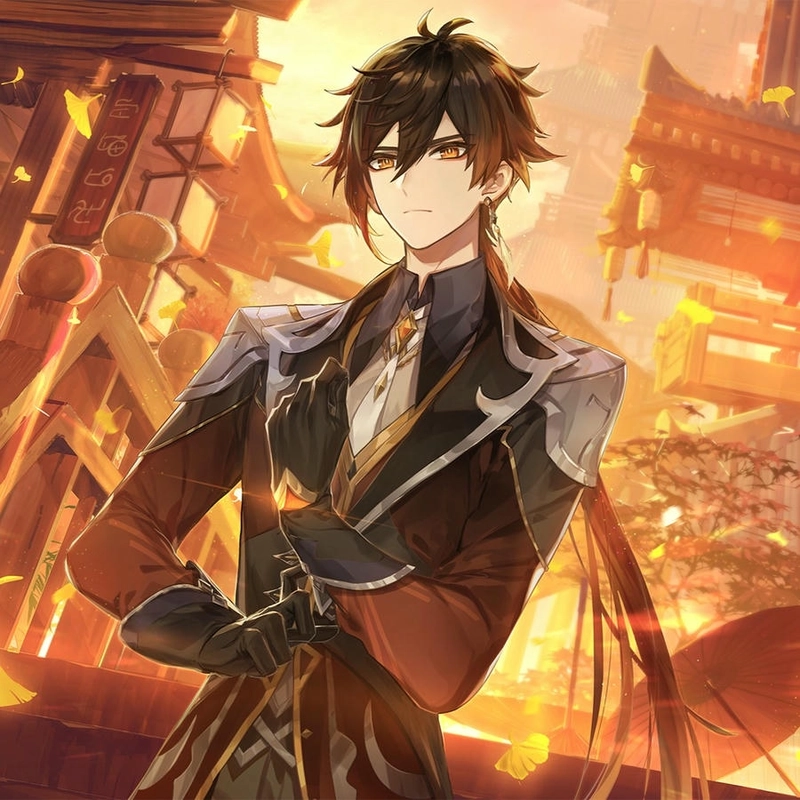 Ảnh Zhongli sang chảnh