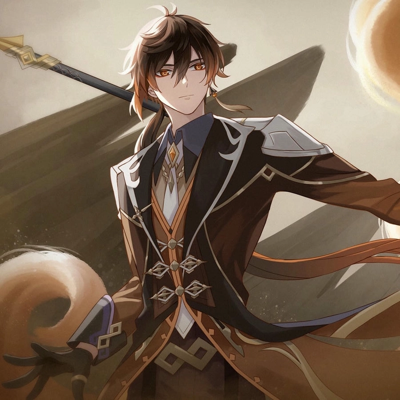 Ảnh Zhongli thần sầu