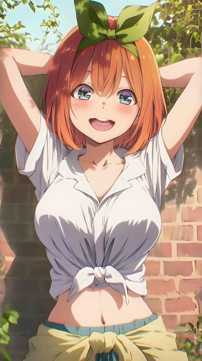 Ảnh anime Yotsuba Nakano dễ thương