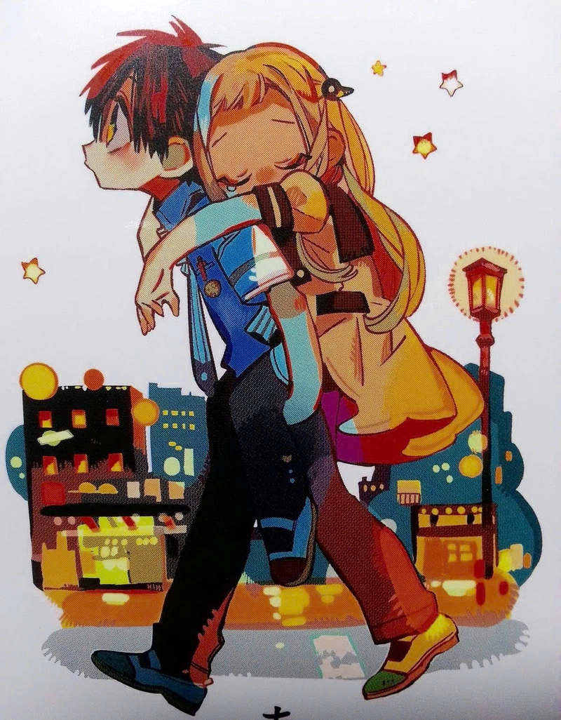 Ảnh cặp Hanako và Yashiro cute