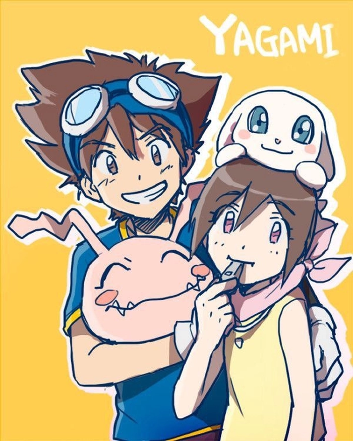 Ảnh cặp Taichi x Hikari lãng mạn