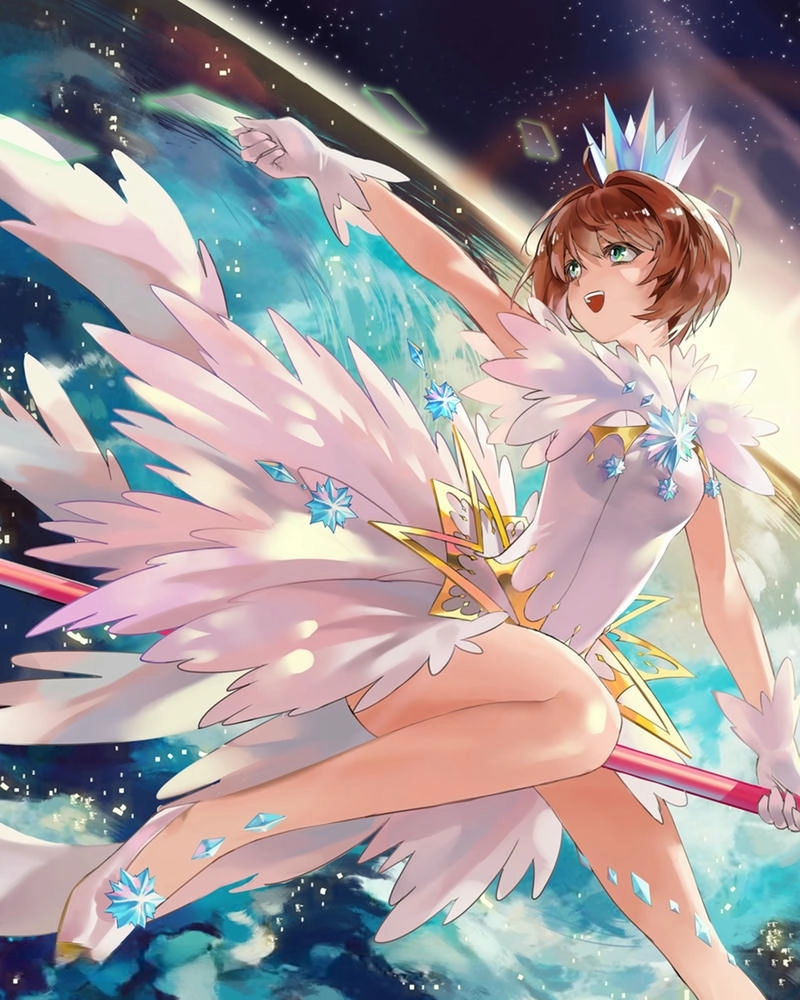 Ảnh cute Sakura Kinomoto đáng yêu