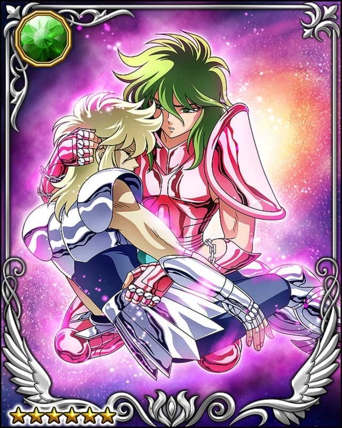 Ảnh đôi Hyoga và Shun cute