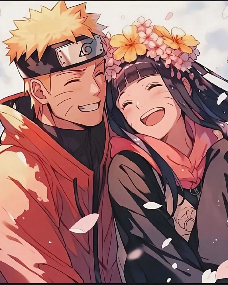 Ảnh đôi Naruto và Hinata tình cảm