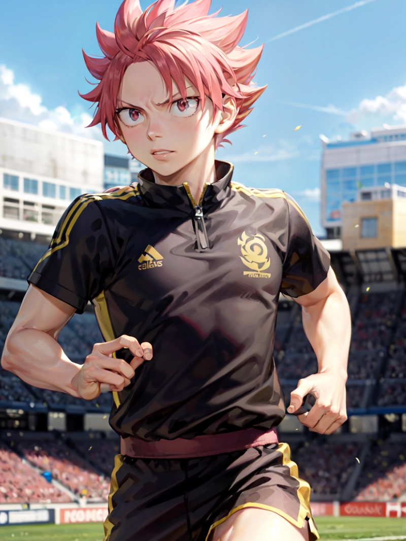 Ảnh natsu dragneel bóng đá