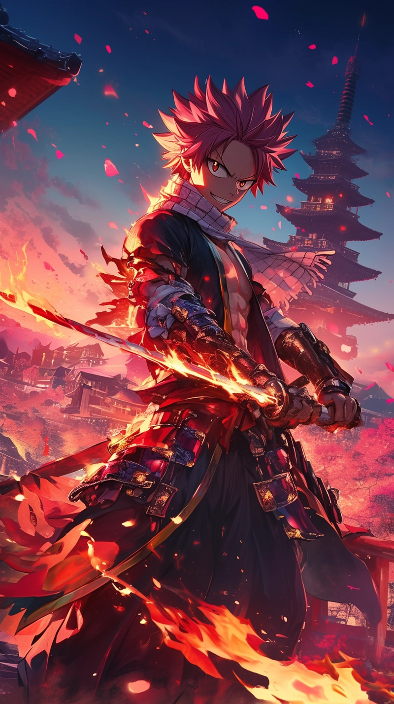 Ảnh natsu dragneel nghệ thuật