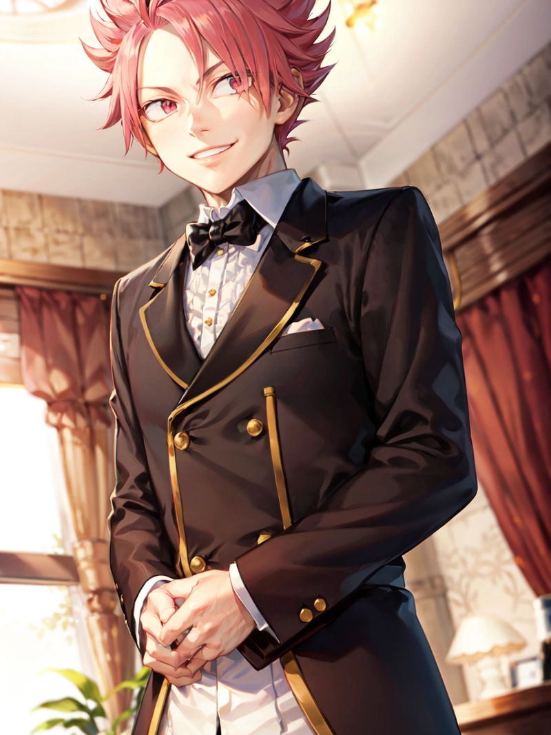 Ảnh natsu dragneel quản gia