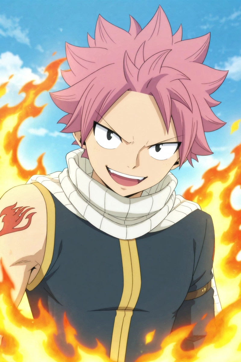 Ảnh natsu dragneel rất bảnh
