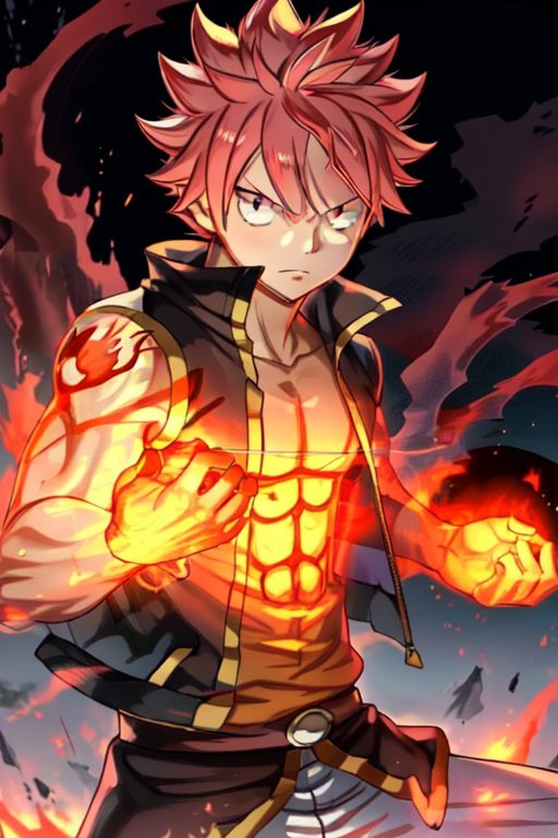 Ảnh natsu dragneel rất lạnh lùng