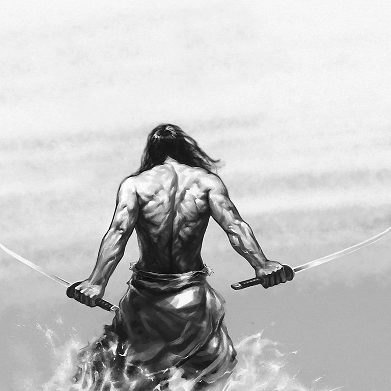 Ảnh samurai anime ấn tượng