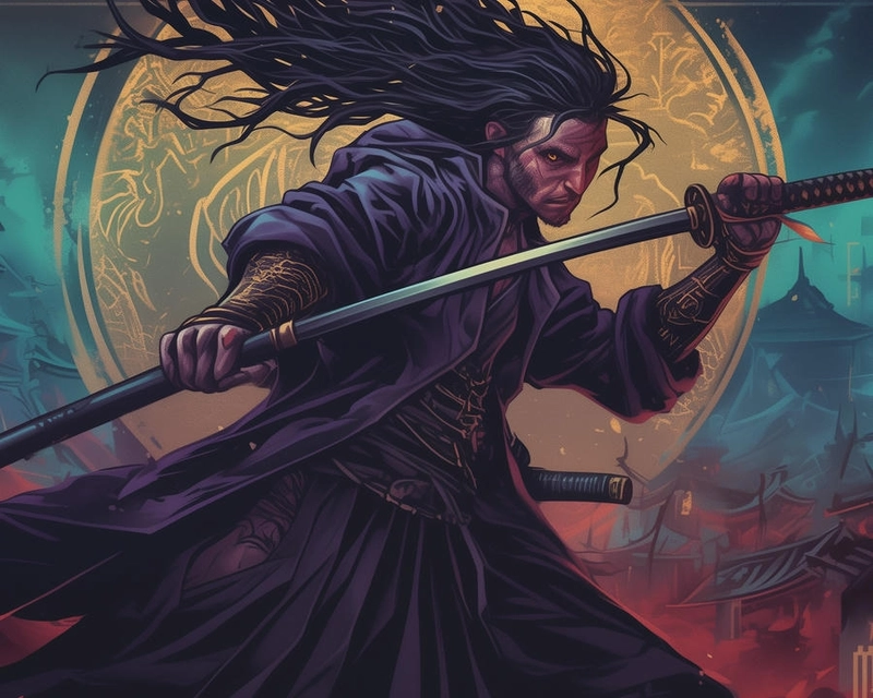 Ảnh samurai anime sống động