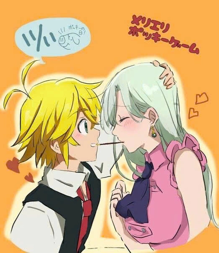 Ảnh tình cảm của Meliodas và Elizabeth