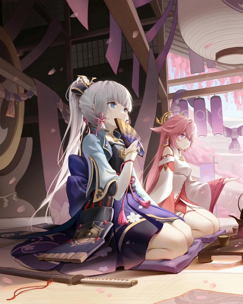 Ayaka dễ thương nhí nhảnh