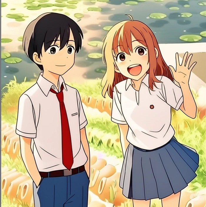 Cặp đôi anime Miyo Kento ảnh đẹp