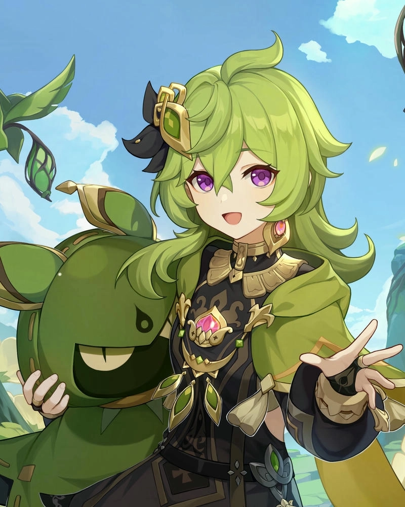 Collei xinh tươi tự nhiên