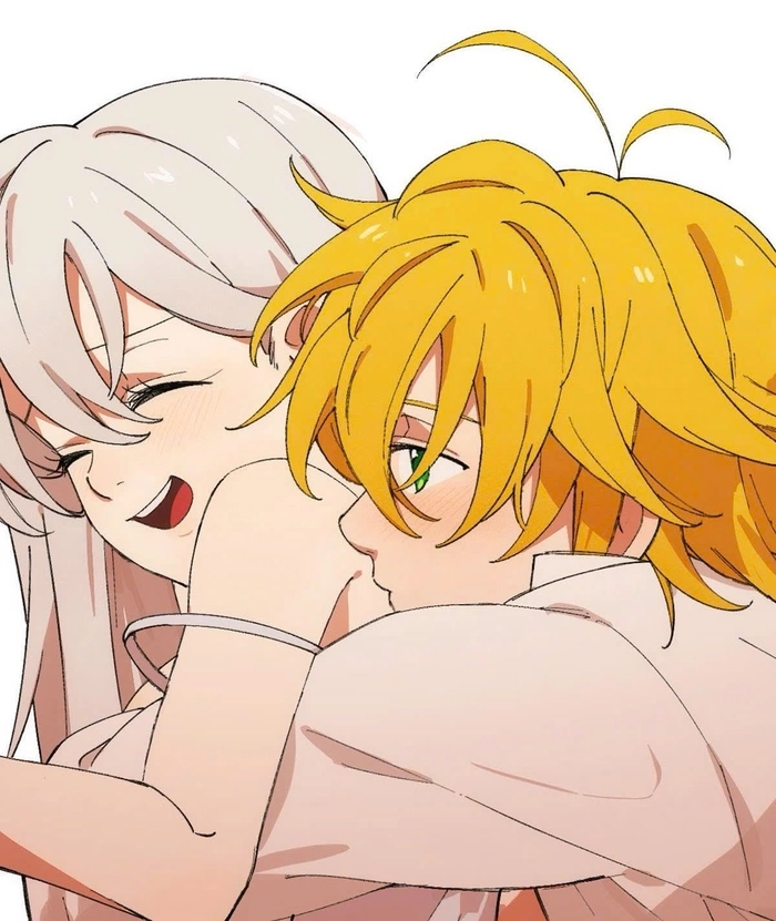 Elizabeth và Meliodas tình cảm