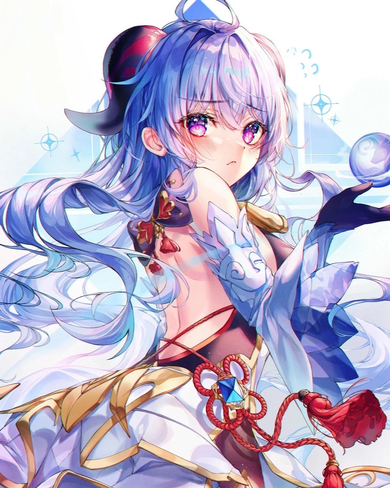 Ganyu cute ngây thơ