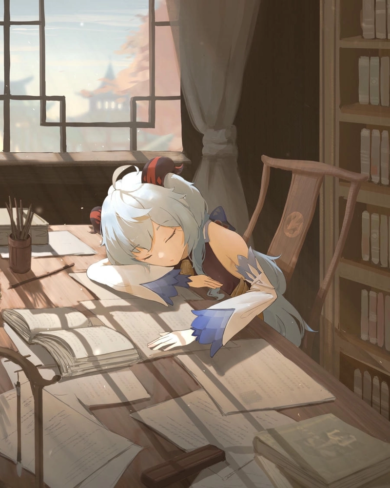 Ganyu đáng yêu tuyệt vời