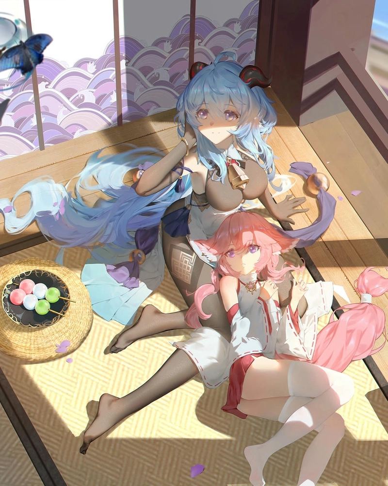 Ganyu dễ thương và xinh xắn