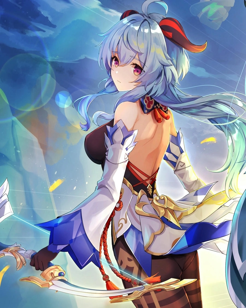 Ganyu xinh đẹp cute