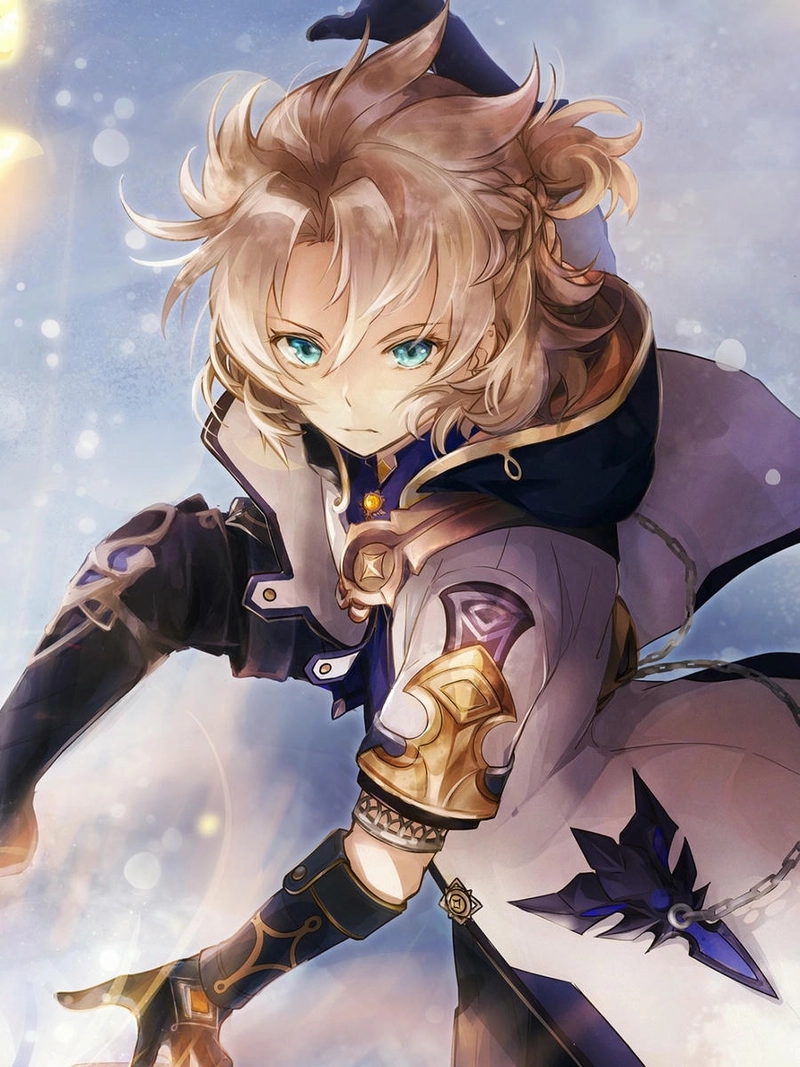 Hình Albedo lạnh lùng đẹp trai