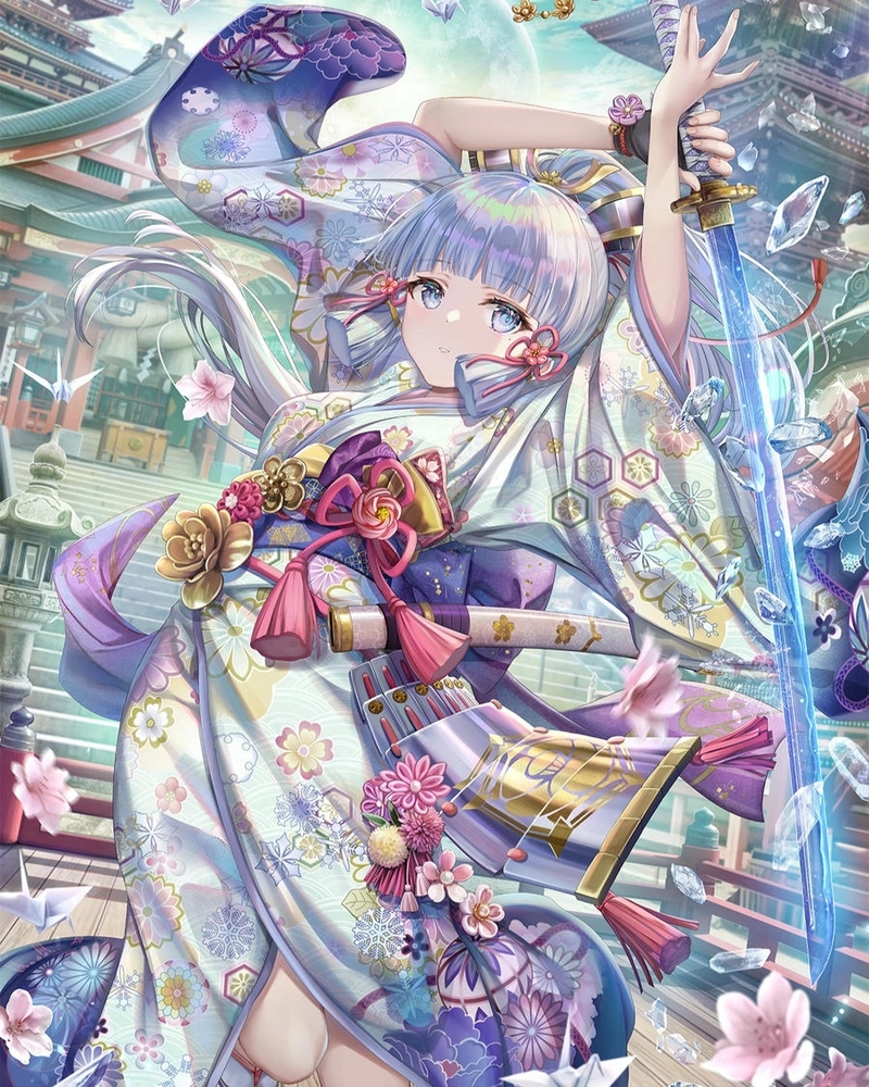 Hình Ayaka cute xinh xắn