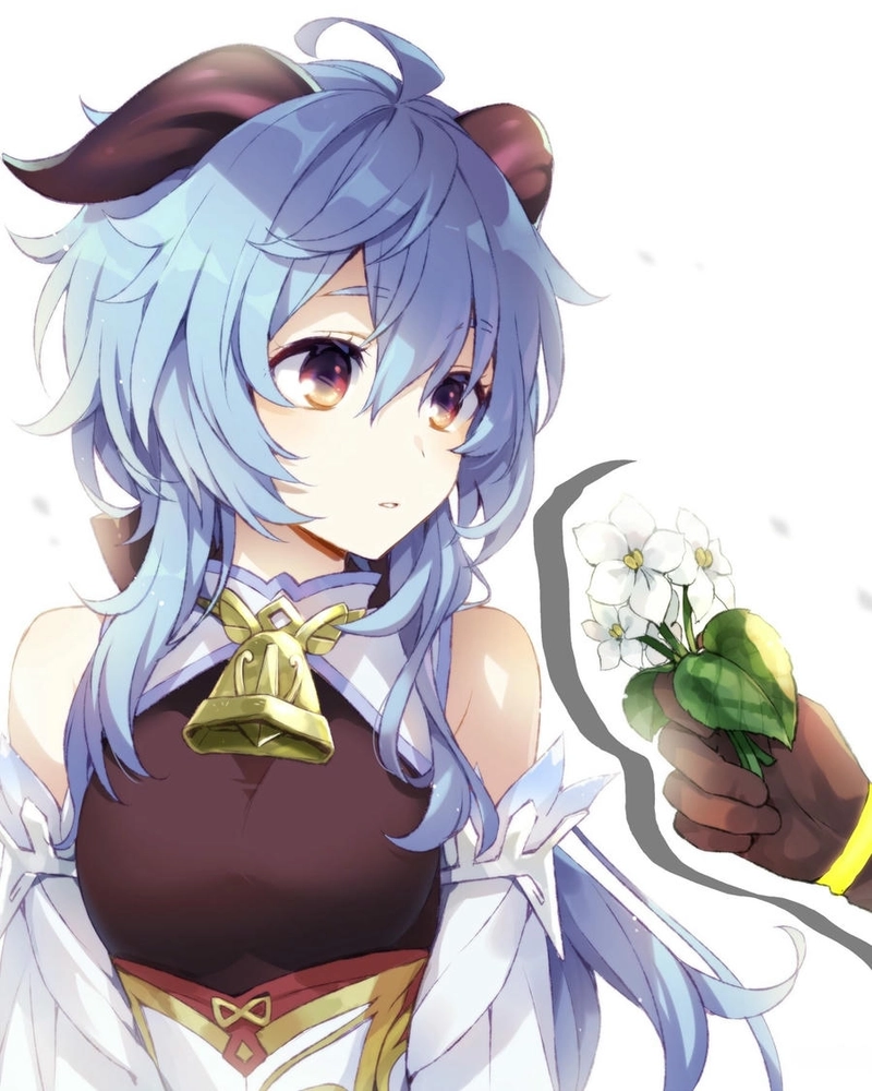 Hình Ganyu cute ngọt ngào