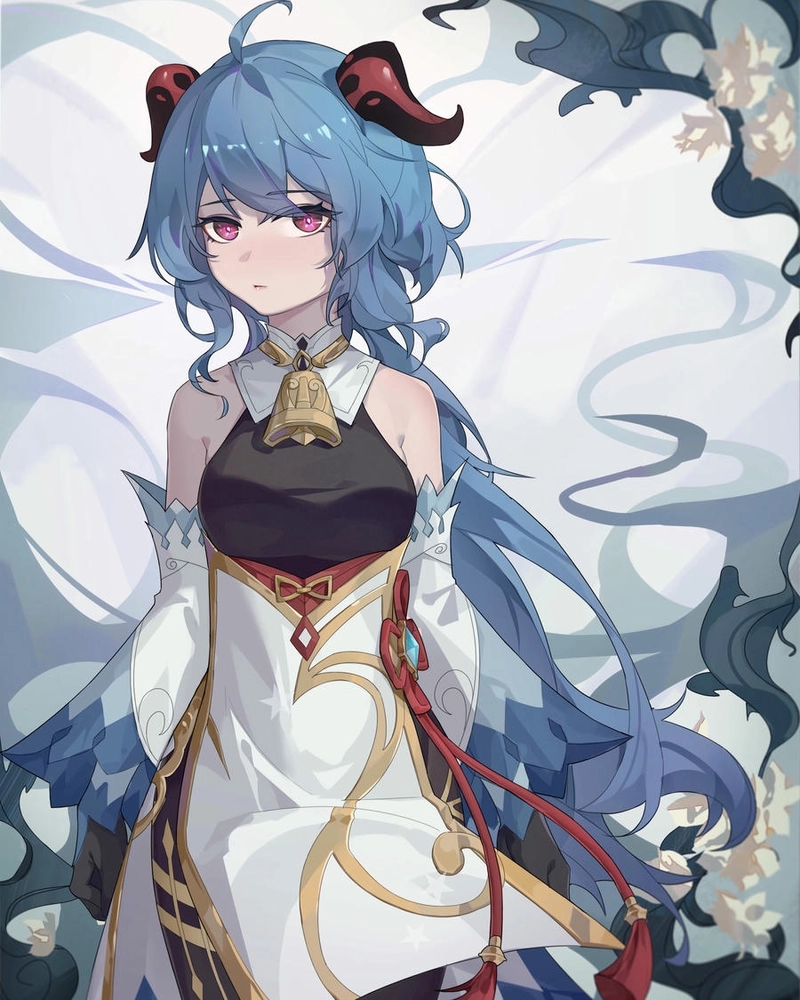 Hình Ganyu đáng yêu ngây thơ