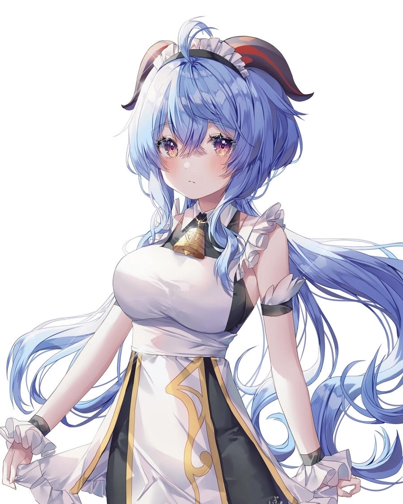 Hình Ganyu dễ mến