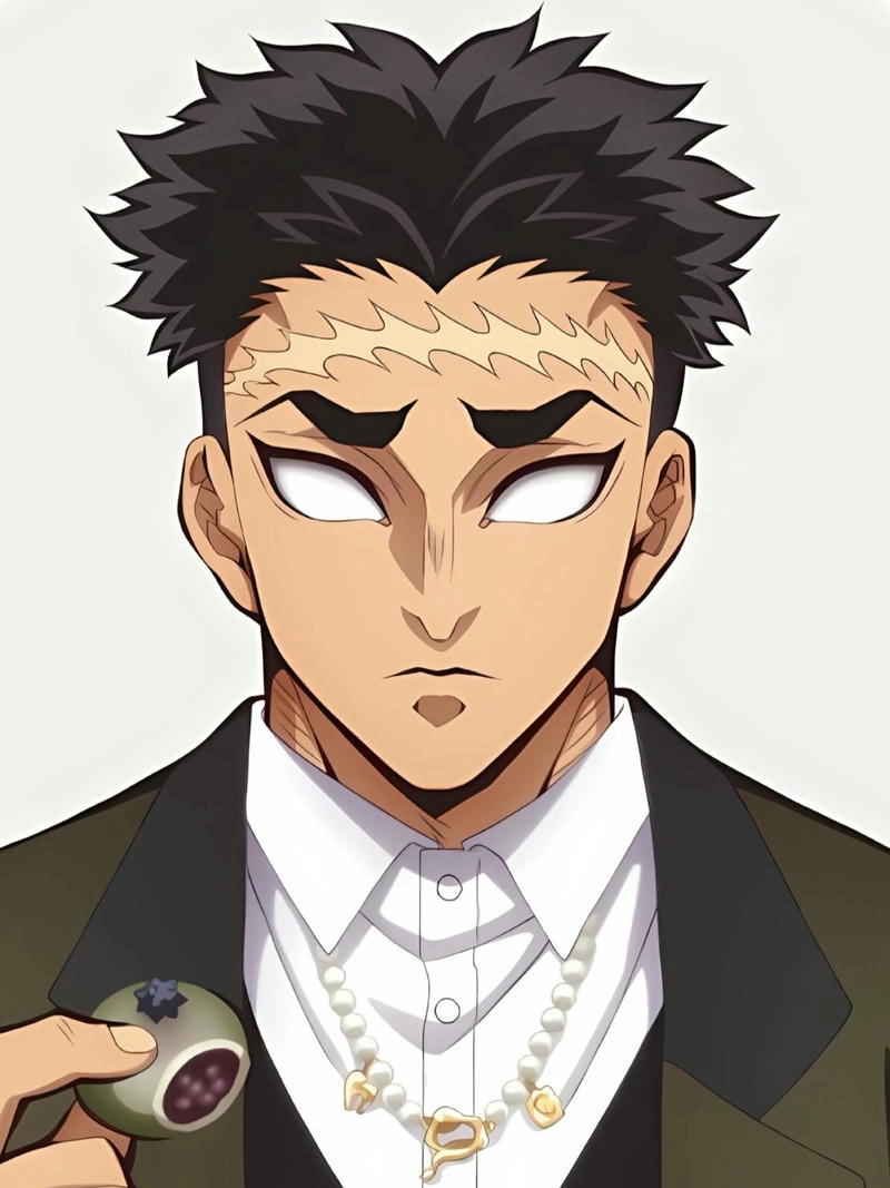 Hình Gyomei chất ngầu tuyệt