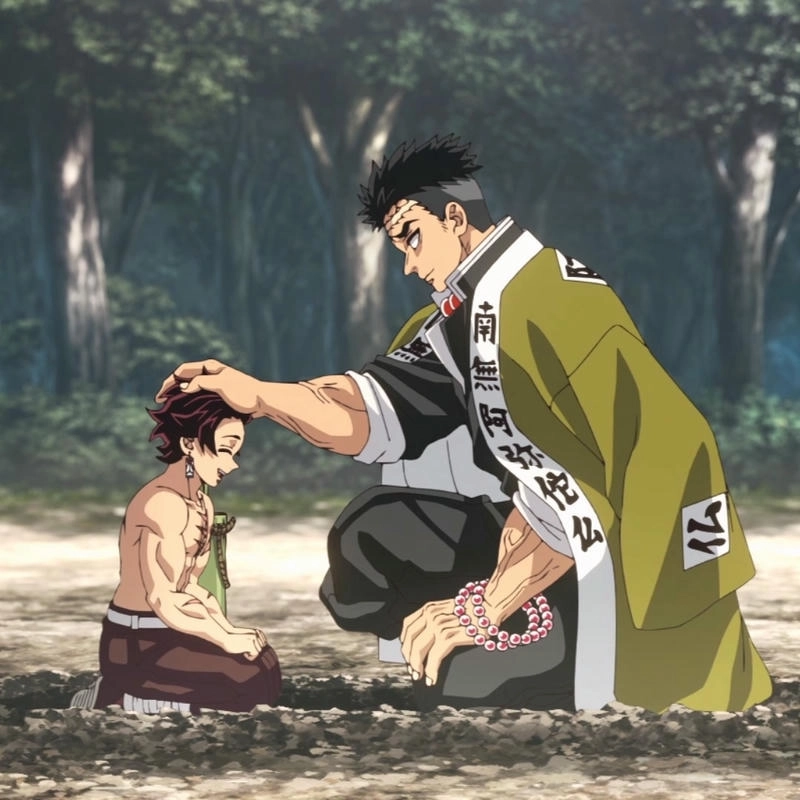 Hình Gyomei mạnh mẽ