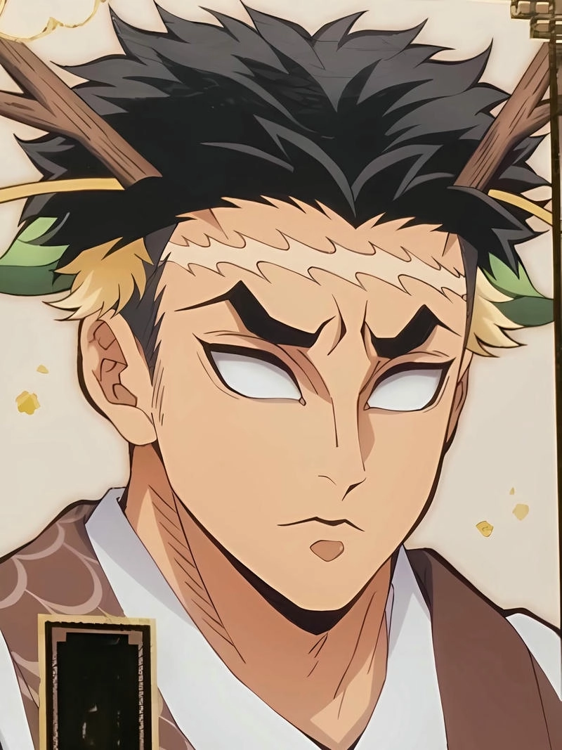 Hình Gyomei ngầu bá cháy