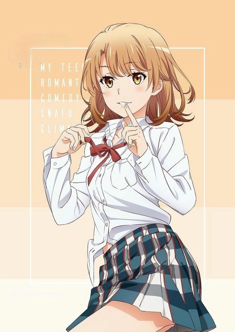 Hình Isshiki Iroha nhìn ngầu