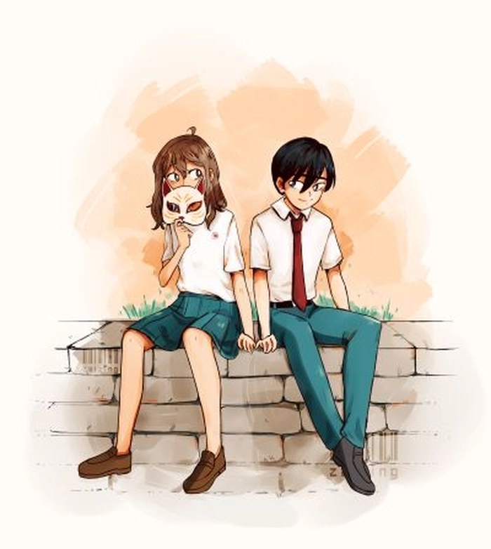 Hình Kento và Miyo ngọt ngào