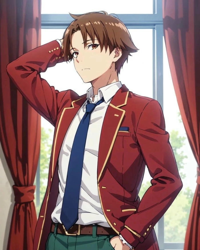 Hình Kiyotaka cá tính