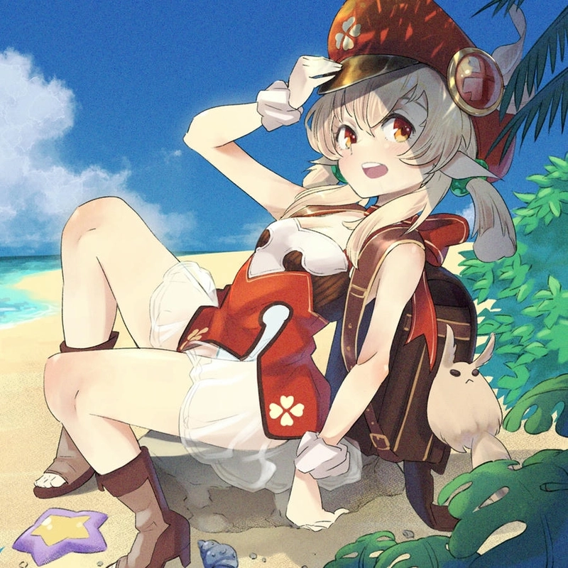 Hình Klee cute dễ thương