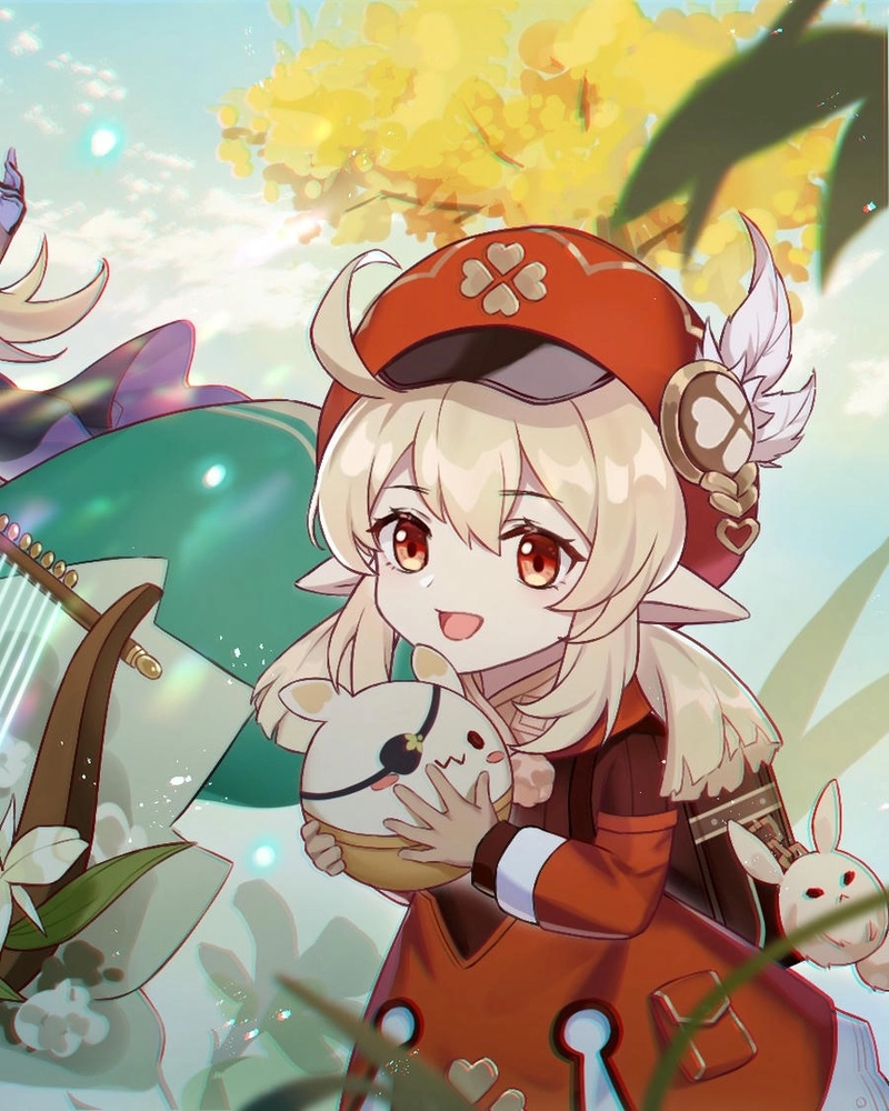 Hình Klee đáng yêu dễ thương