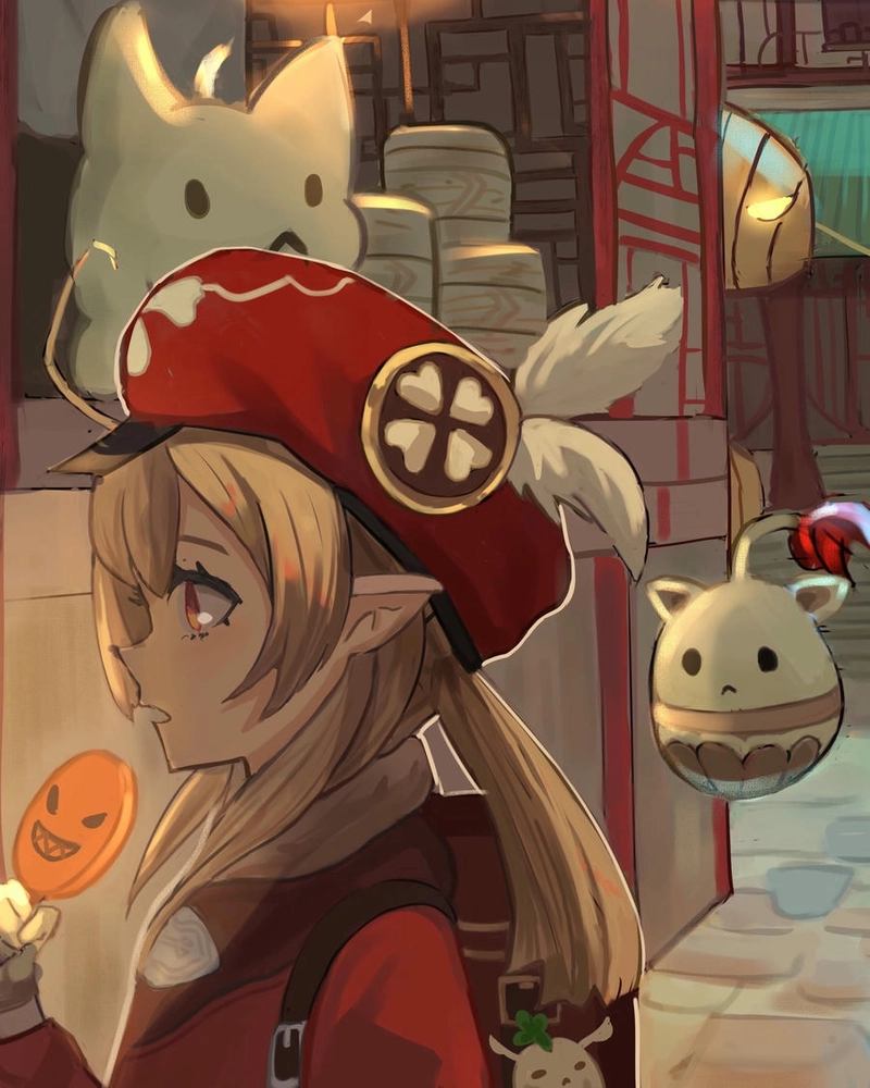 Hình Klee xinh xắn đáng yêu