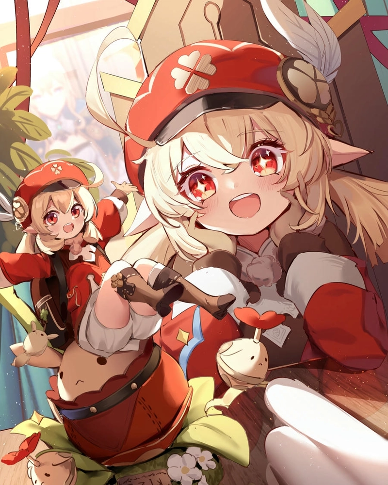 Hình Klee xinh xắn nhí nhảnh