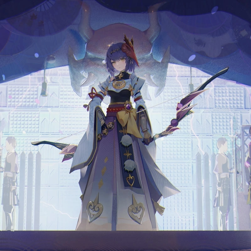 Hình Kujou Sara cưng