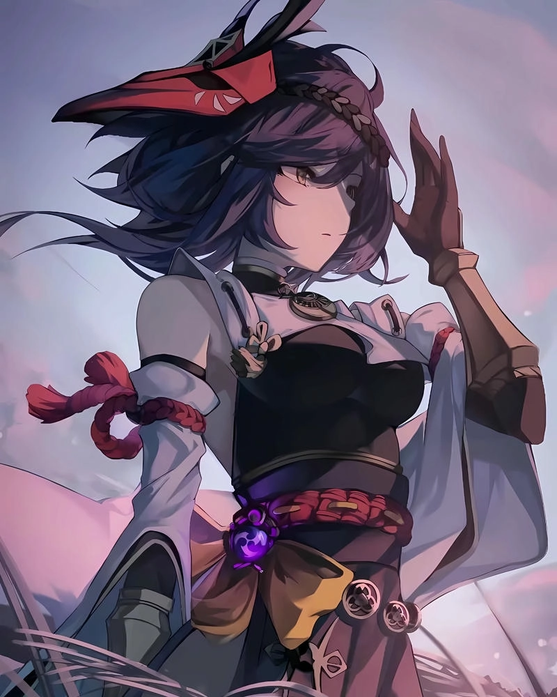 Hình Kujou Sara tuyệt vời