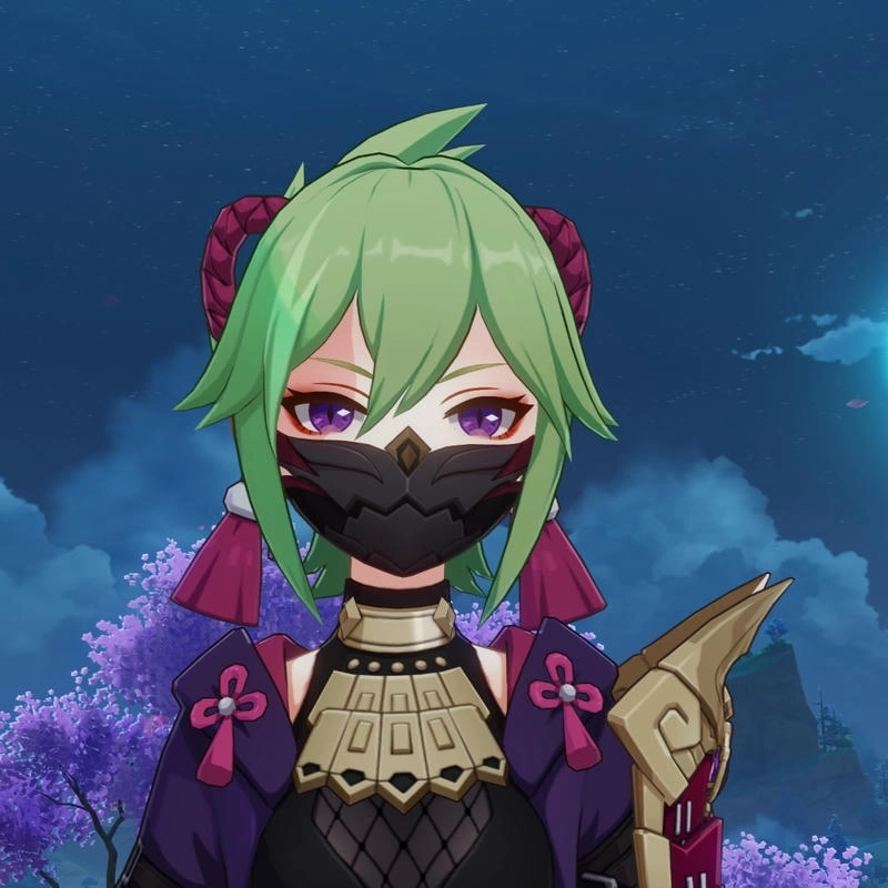 Hình Kuki Shinobu cute đầy phong cách